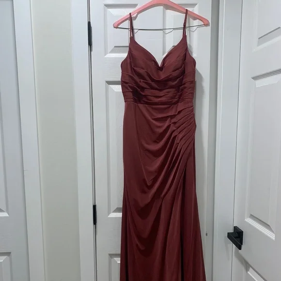 desert rose bridesmaid dresses satin Sample Desert Rose Brooke Satin Dress